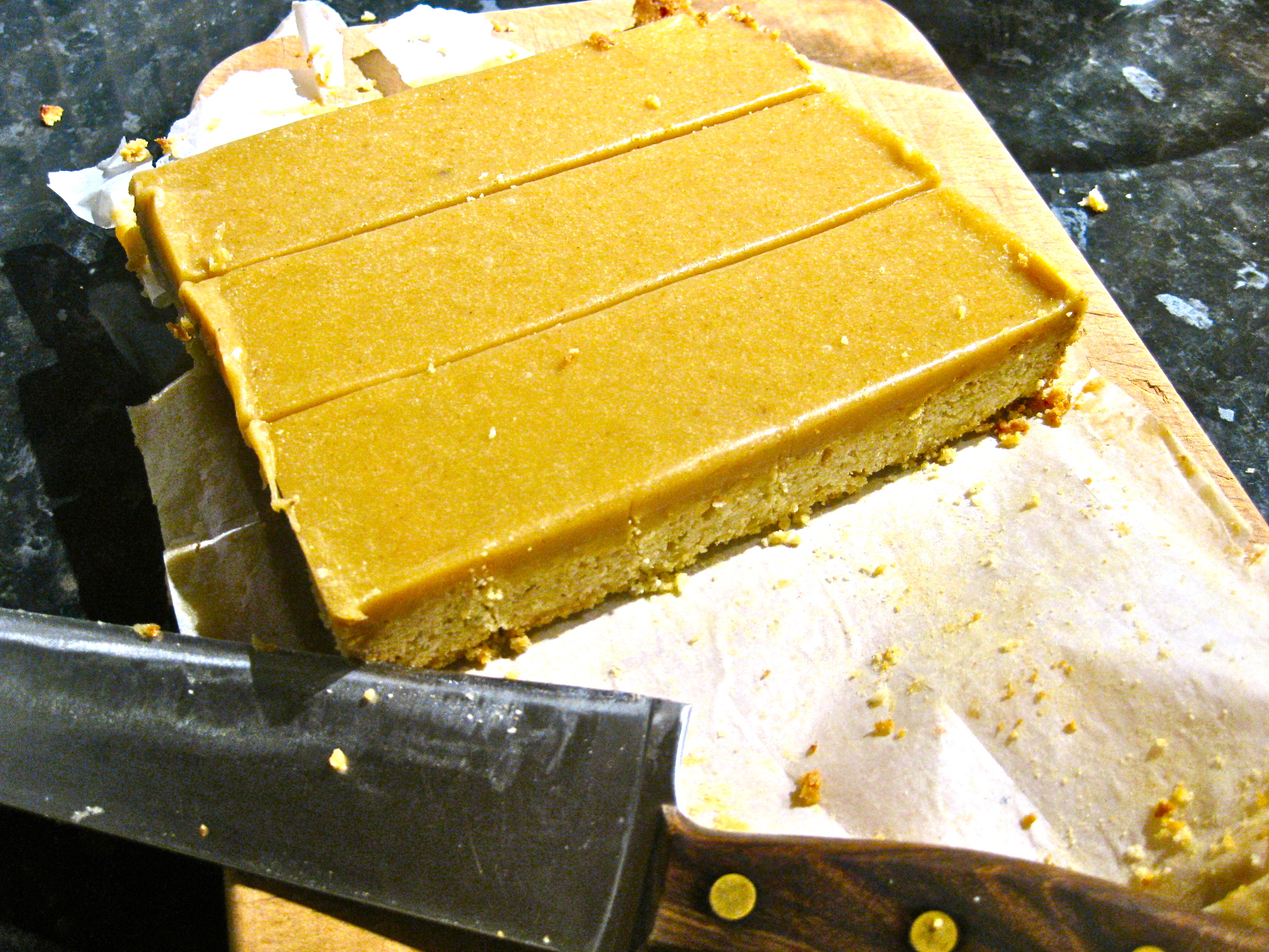 Coconut and Ginger Slice